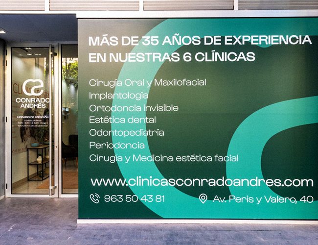 Clínica Conrado Andrés en Valencia (Av. Peris i Valero)