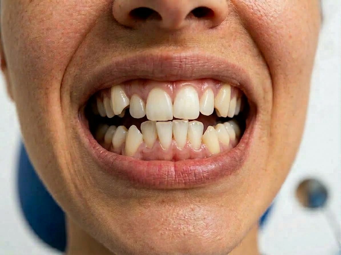 Apiñamiento dental leve