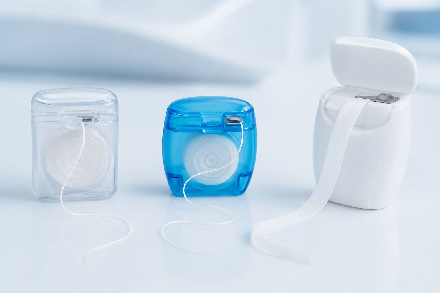 Diferencia entre hilo dental, seda dental y cinta dental